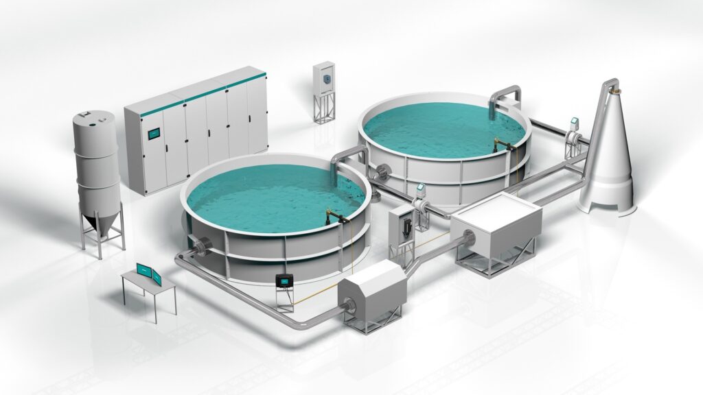 siemens aquaculture land based farming